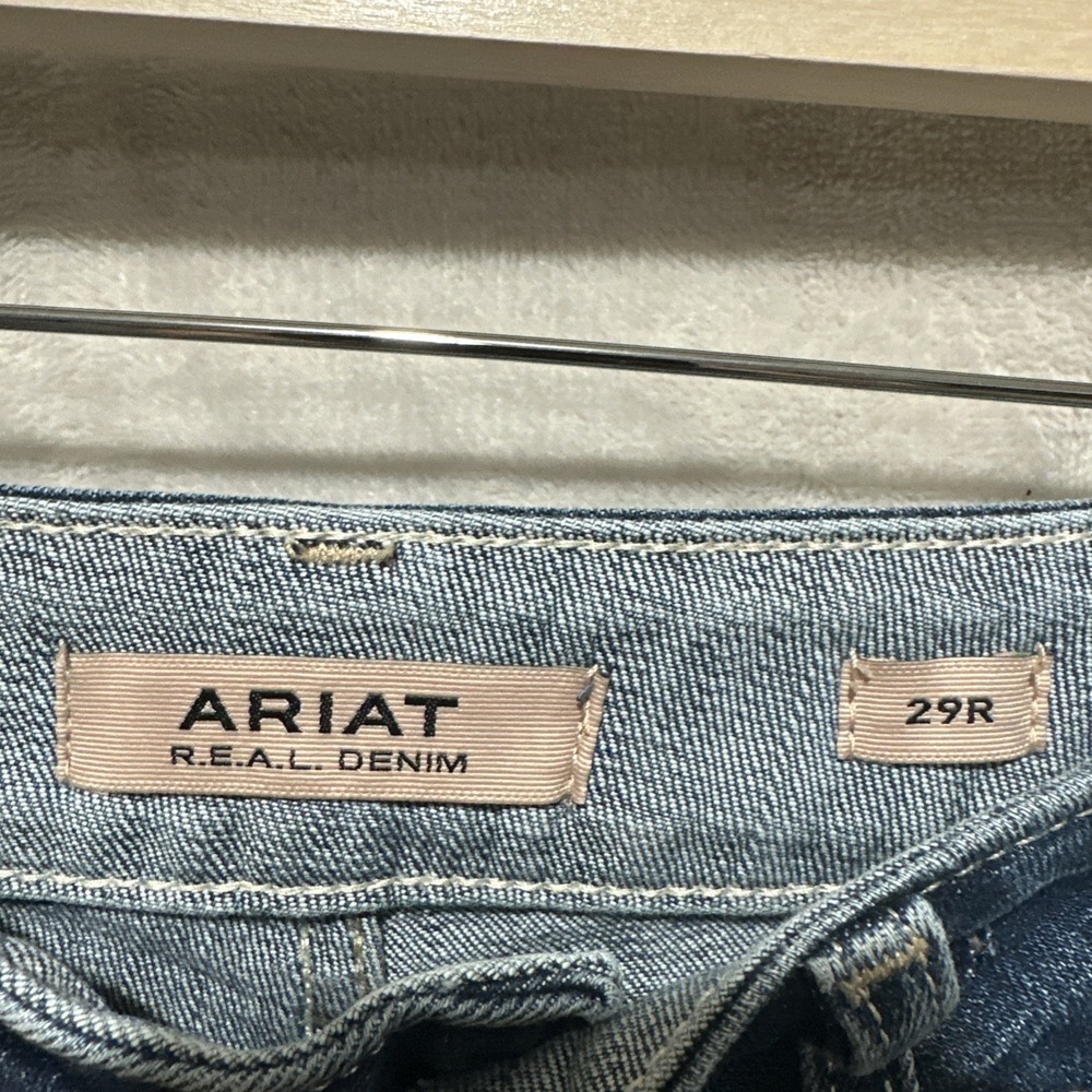 Ariat Real Jeans Women's Size 29 Perfect Rise Straight Leg Cowgirl Western NWT - Picture 3 of 8
